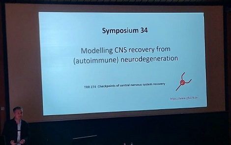 Prof. Flügel introduces the symposium